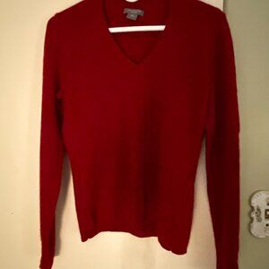 Ann Taylor cashmere sweater v-neck M
